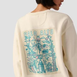 Palo Alto Poster Crew Sweatshirt
