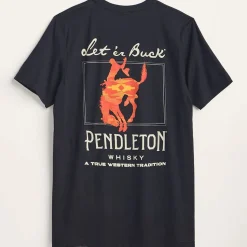 Pendleton Whisky Let'Er Buck Graphic T-Shirt - Men's