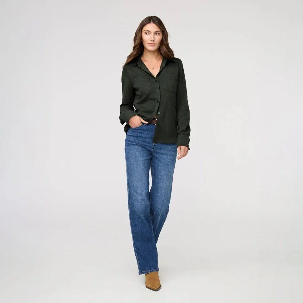 Performance Button Down Flannel - Women's