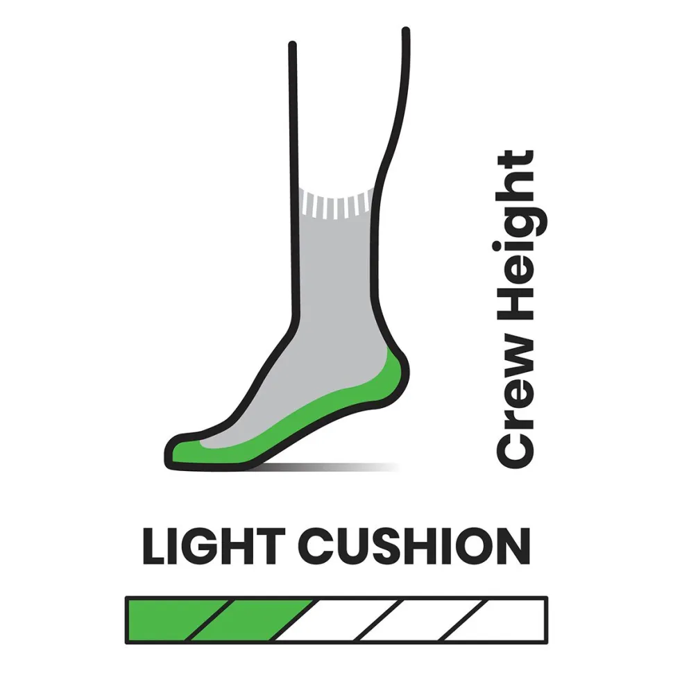 Performance Hike Light Cushion Margarita Crew - Women's