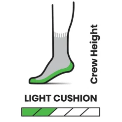 Performance Hike Light Cushion Margarita Crew - Women's