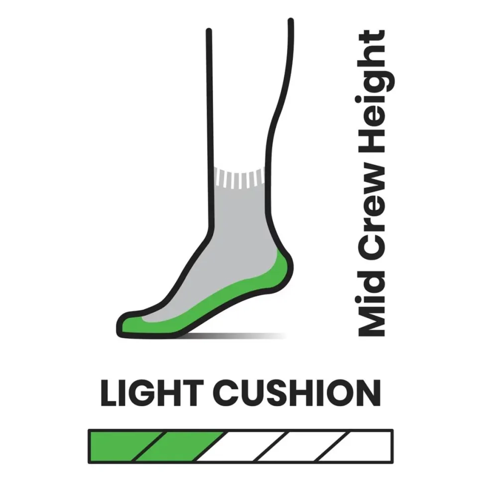 Performance Hike Light Cushion Mid Crew Sock - Women's