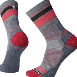 Performance Hike Light Cushion Striped Mid Crew Sock
