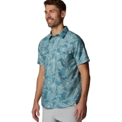 PFG Uncharted Printed Short-Sleeve Shirt - Men's