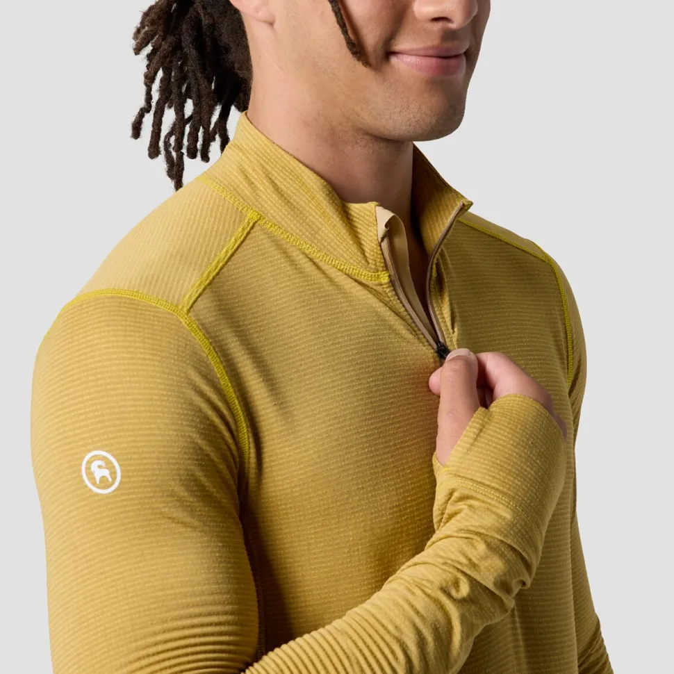 Pines Microgrid Ultra-Lt Baselayer 1/4-Zip Top - Men's