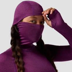 Pines Microgrid Ultra-Lt Baselayer Balaclava Top - Women's