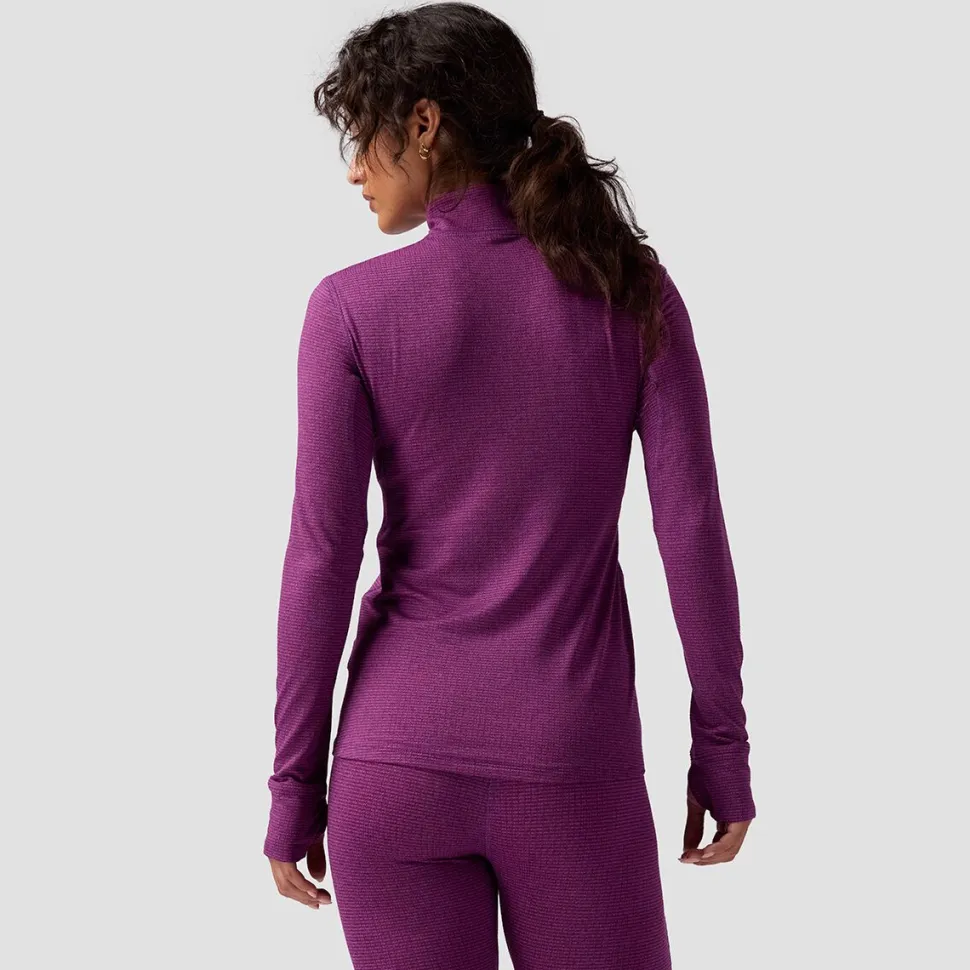 Pines Microgrid Ultra-Lt Baselayer 1/4-Zip Top - Women's