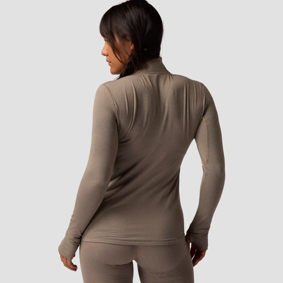 Pines Microgrid Ultra-Lt Baselayer 1/4-Zip Top - Women's