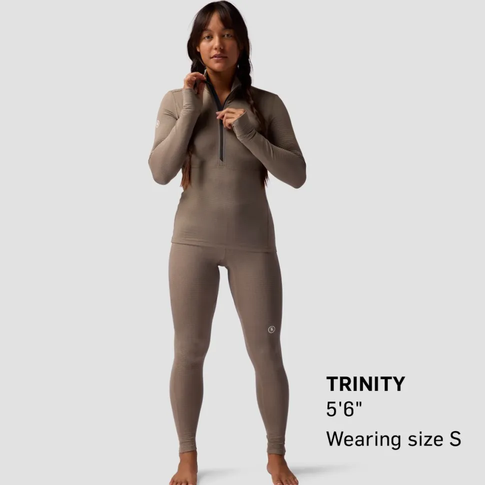 Pines Microgrid Ultra-Lt Baselayer 1/4-Zip Top - Women's
