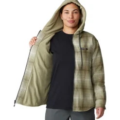 Plusher Microchill Lined Shacket - Women's