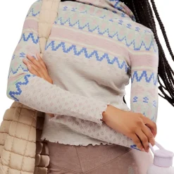 Printed Breathe Easy Long Top - Women's