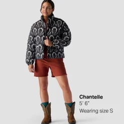 Printed Quilted Puffer - Women's