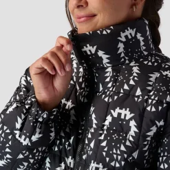 Printed Quilted Puffer - Women's