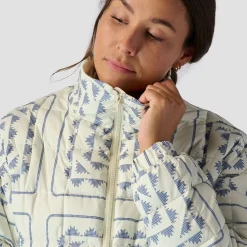 Printed Quilted Puffer - Women's