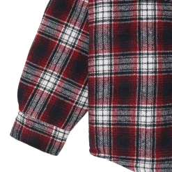 Quilted Plaid Overshirt - Women's