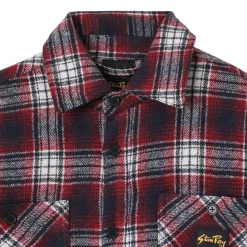 Quilted Plaid Overshirt - Women's