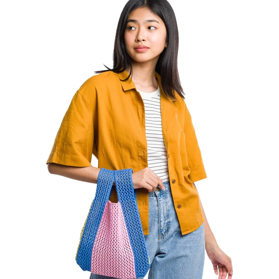 Raffia Crochet Mini Bag