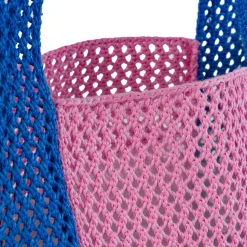 Raffia Crochet Mini Bag