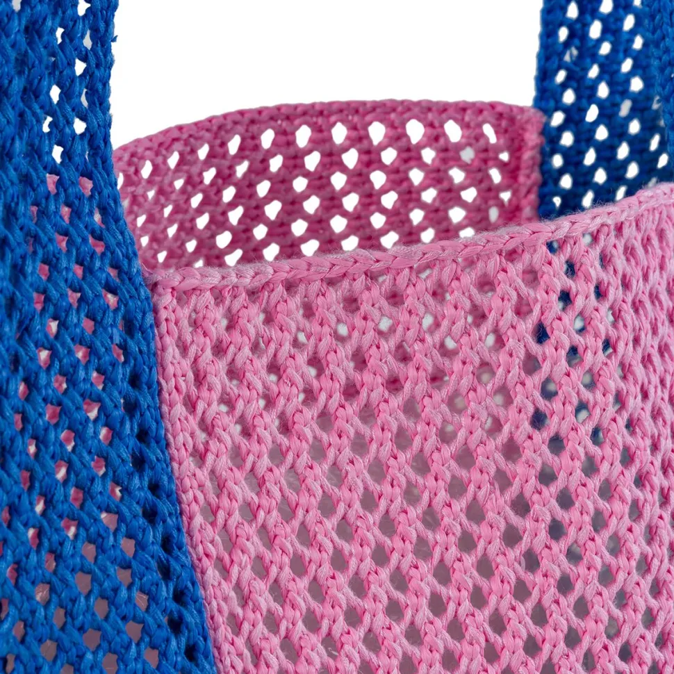 Raffia Crochet Mini Bag