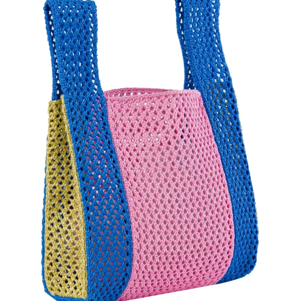 Raffia Crochet Mini Bag