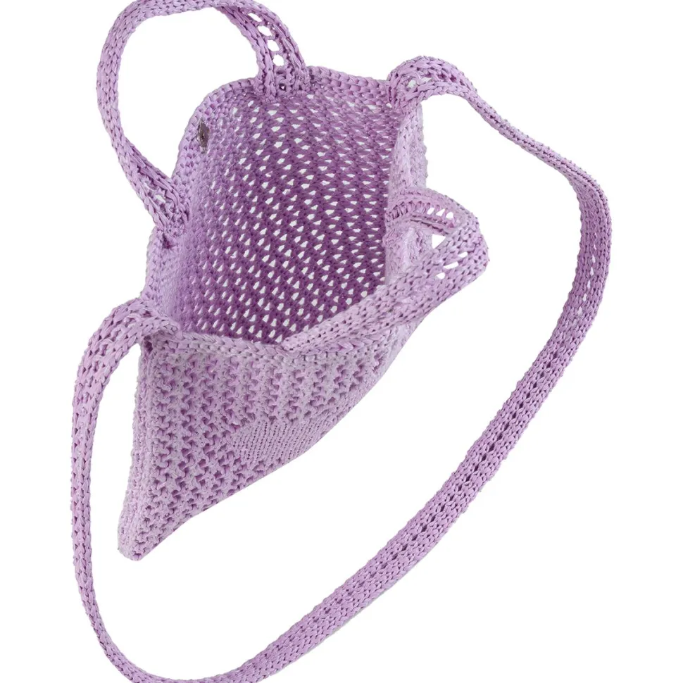 Raffia Flower Mini Bag