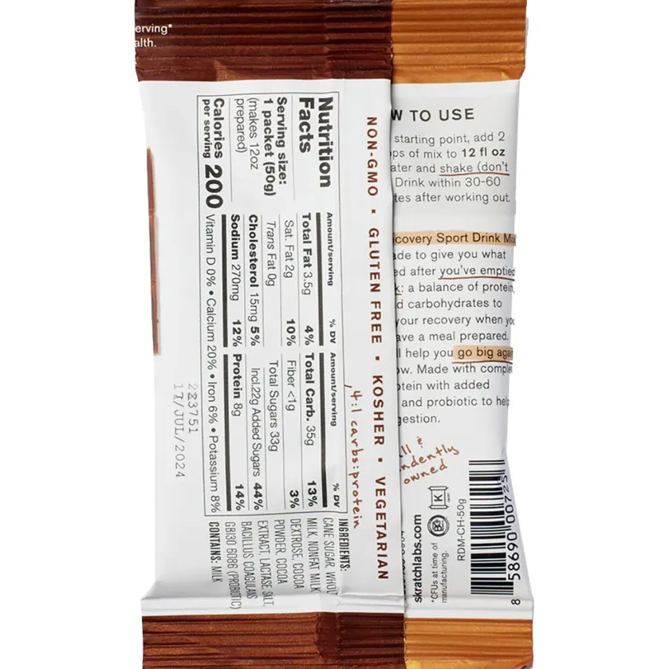 Recovery Sport Drink Mix - Single Serve