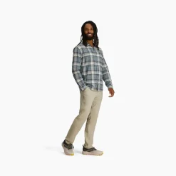 Redwood Plaid Long-Sleeve Shirt - Men's