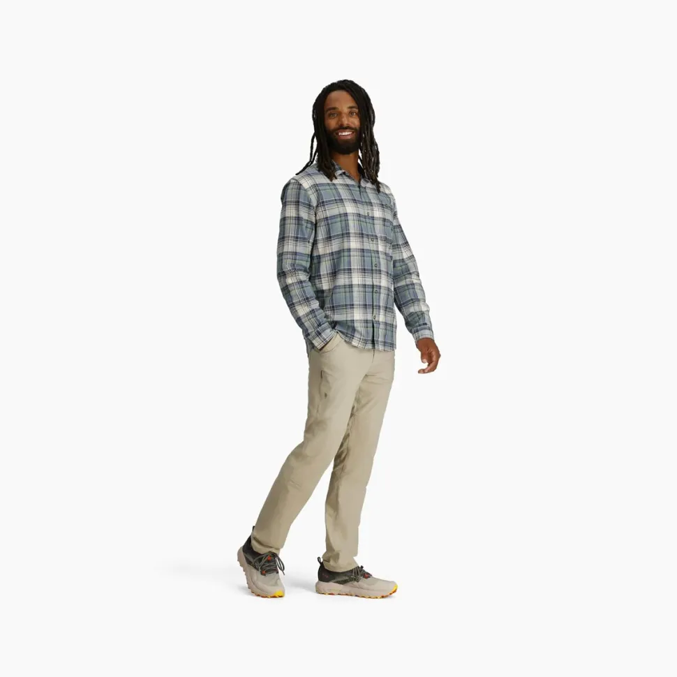 Redwood Plaid Long-Sleeve Shirt - Men's