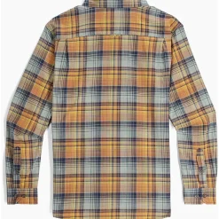 Redwood Plaid Long-Sleeve Shirt - Men's