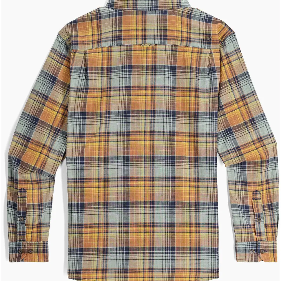 Redwood Plaid Long-Sleeve Shirt - Men's