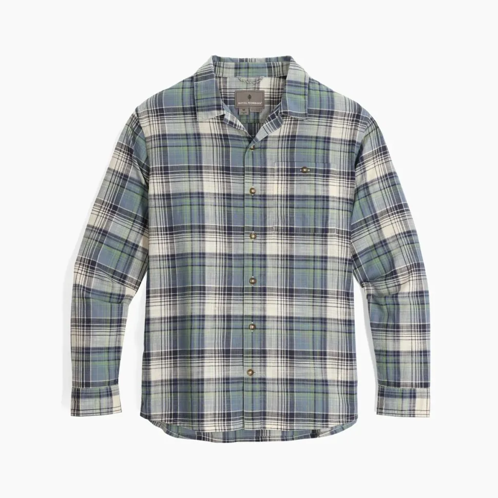 Redwood Plaid Long-Sleeve Shirt - Men's