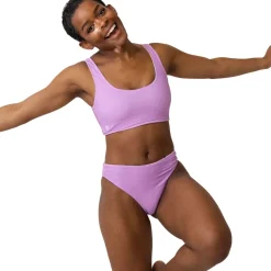 Reversible High Leg Bikini Bottom - Women's