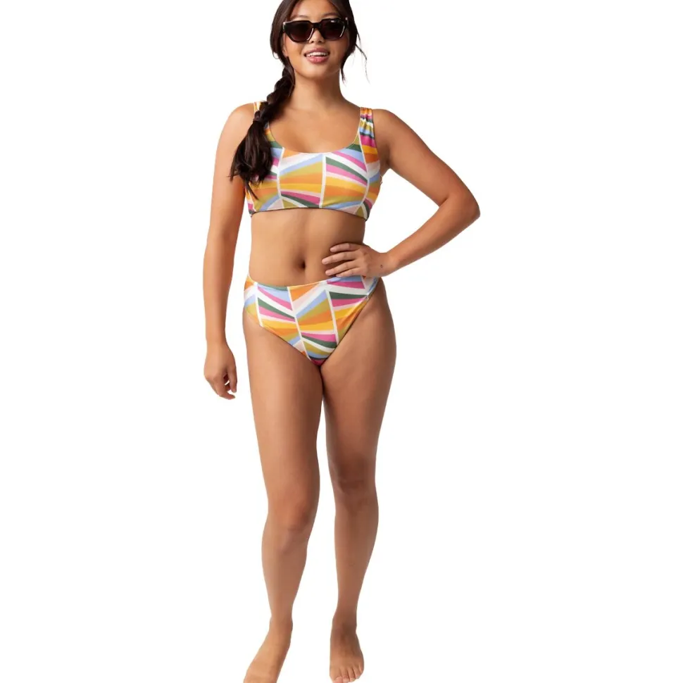 Reversible High Leg Bikini Bottom - Women's