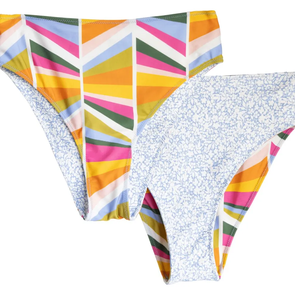 Reversible High Leg Bikini Bottom - Women's