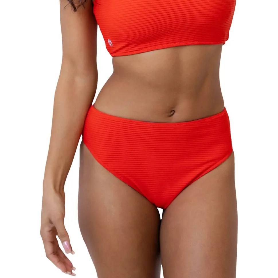 Reversible High Leg Bikini Bottom - Women's