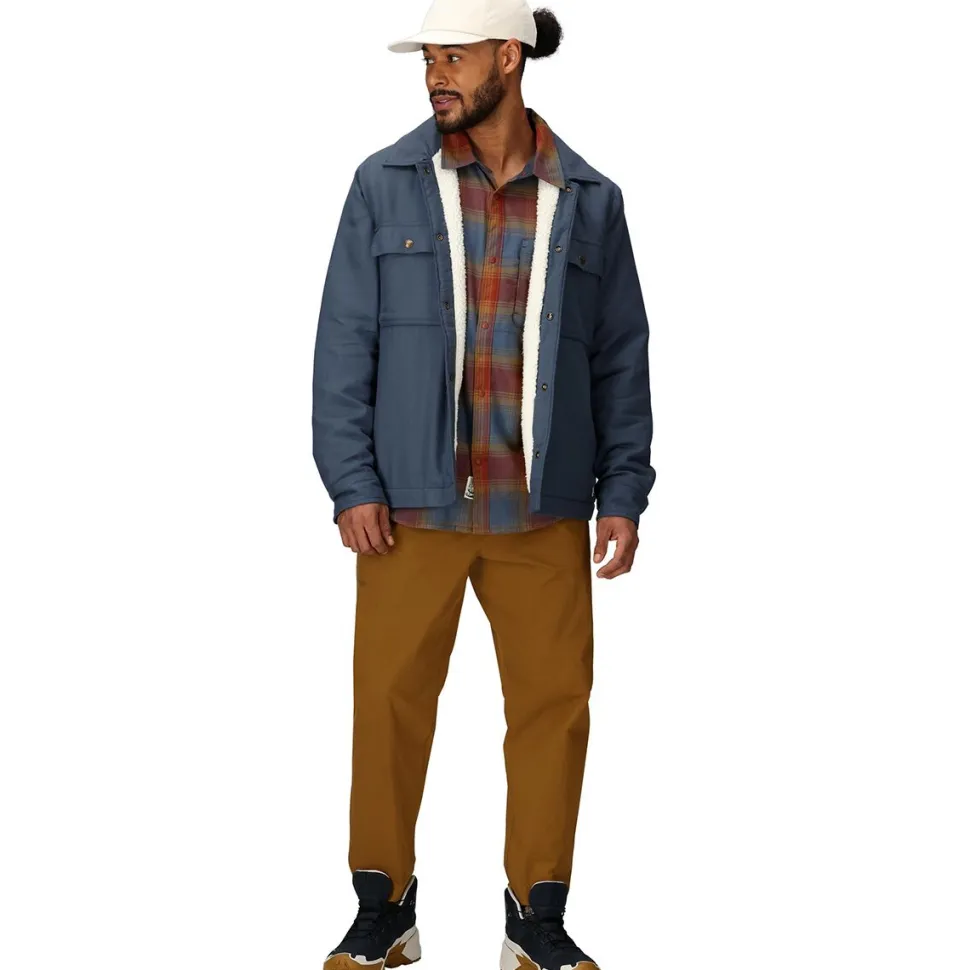 Ridgefield Sherpa Flannel Shirt Jacket - Men's