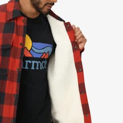 Ridgefield Sherpa Flannel Shirt Jacket - Men's