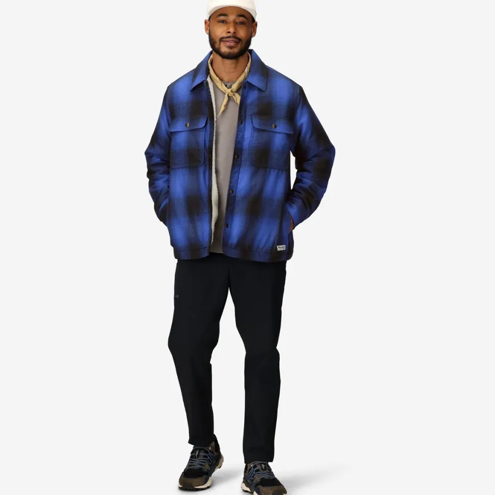 Ridgefield Sherpa Flannel Shirt Jacket - Men's