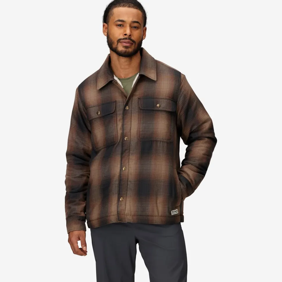 Ridgefield Sherpa Flannel Shirt Jacket - Men's
