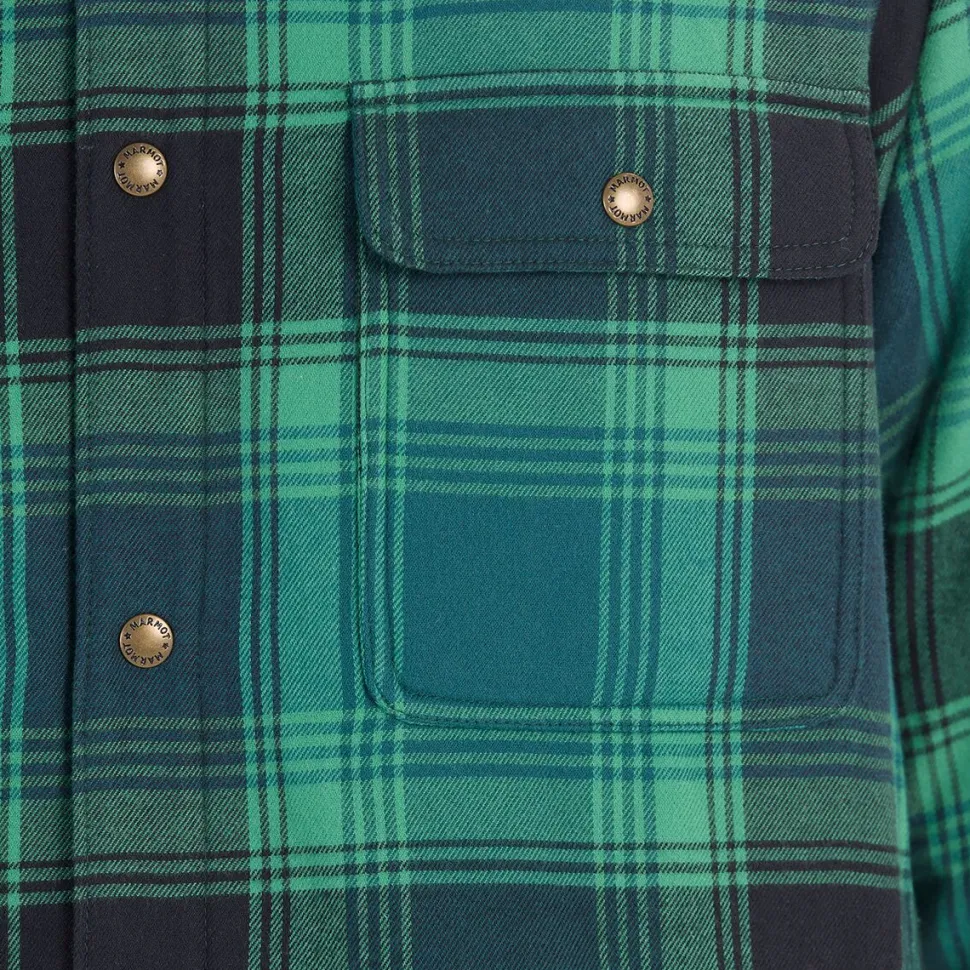 Ridgefield Sherpa Flannel Shirt Jacket - Men's