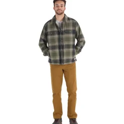 Ridgefield Sherpa Flannel Shirt Jacket - Men's