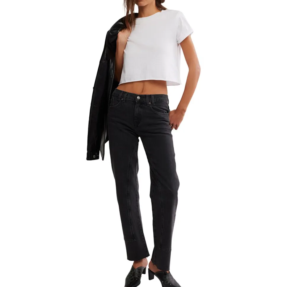 Risk Taker Mid-Rise Straight Pant - Women's