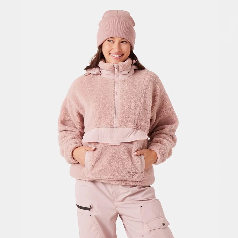 Rita 1/2-Zip Sherpa Anorak - Women's