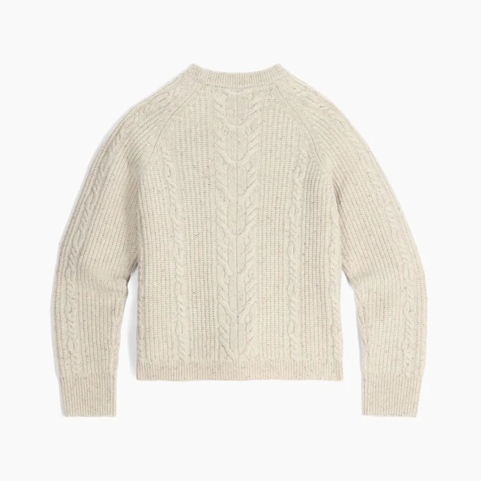 Rockcraft Cable Crew Sweater - Women's
