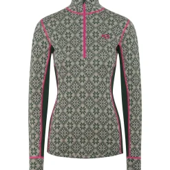 Rose Half-Zip Top - Women's