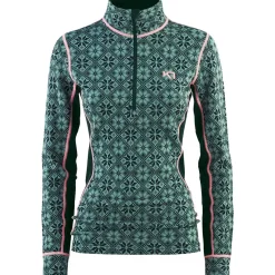 Rose Half-Zip Top - Women's