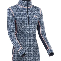 Rose Half-Zip Top - Women's