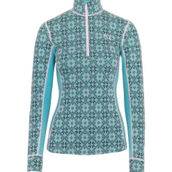 Rose Half-Zip Top - Women's