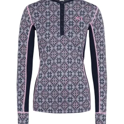 Rose Long-Sleeve Crew Top - Women's