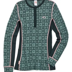 Rose Long-Sleeve Crew Top - Women's